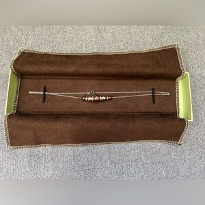 Ross Simon Round Bead with Diamond Spacer Necklace